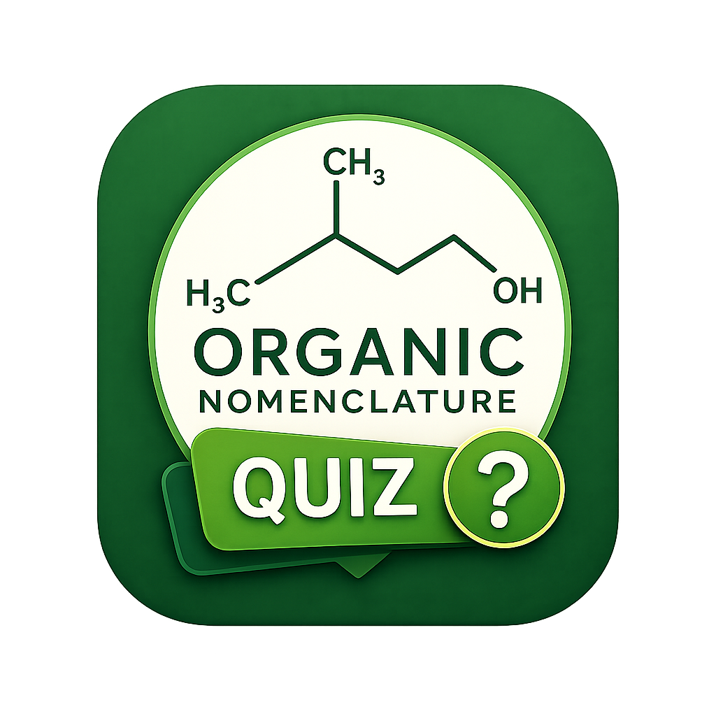 Organic Nomenclature Quiz Icon